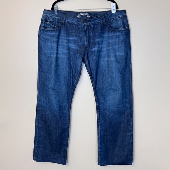 Robin's Jean Straight Leg Embroidered Wings USA Made Jeans - Men's Size 42*32 - Picture 4 of 15